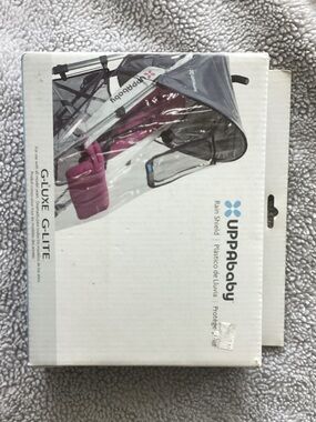 UPPAbaby Rain Shield for G-Luxe / G-Lite - Clear with Gray Trim